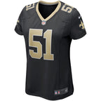 Jonathan Vilma New Orleans Saints Nike Women's Game Retired Player Jersey - Black