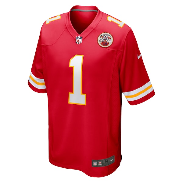 Xavier Worthy Kansas City Chiefs Nike 2024 NFL Draft First Round Pick Player Youth Game Jersey - Red