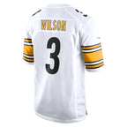 Russell Wilson Pittsburgh Steelers Nike White Game Jersey -  White/Black