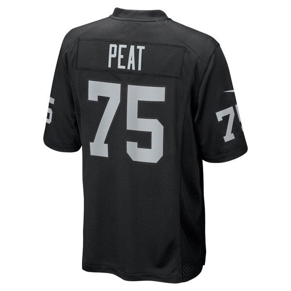 Andrus Peat Las Vegas Raiders Nike Team Game Jersey -  Black