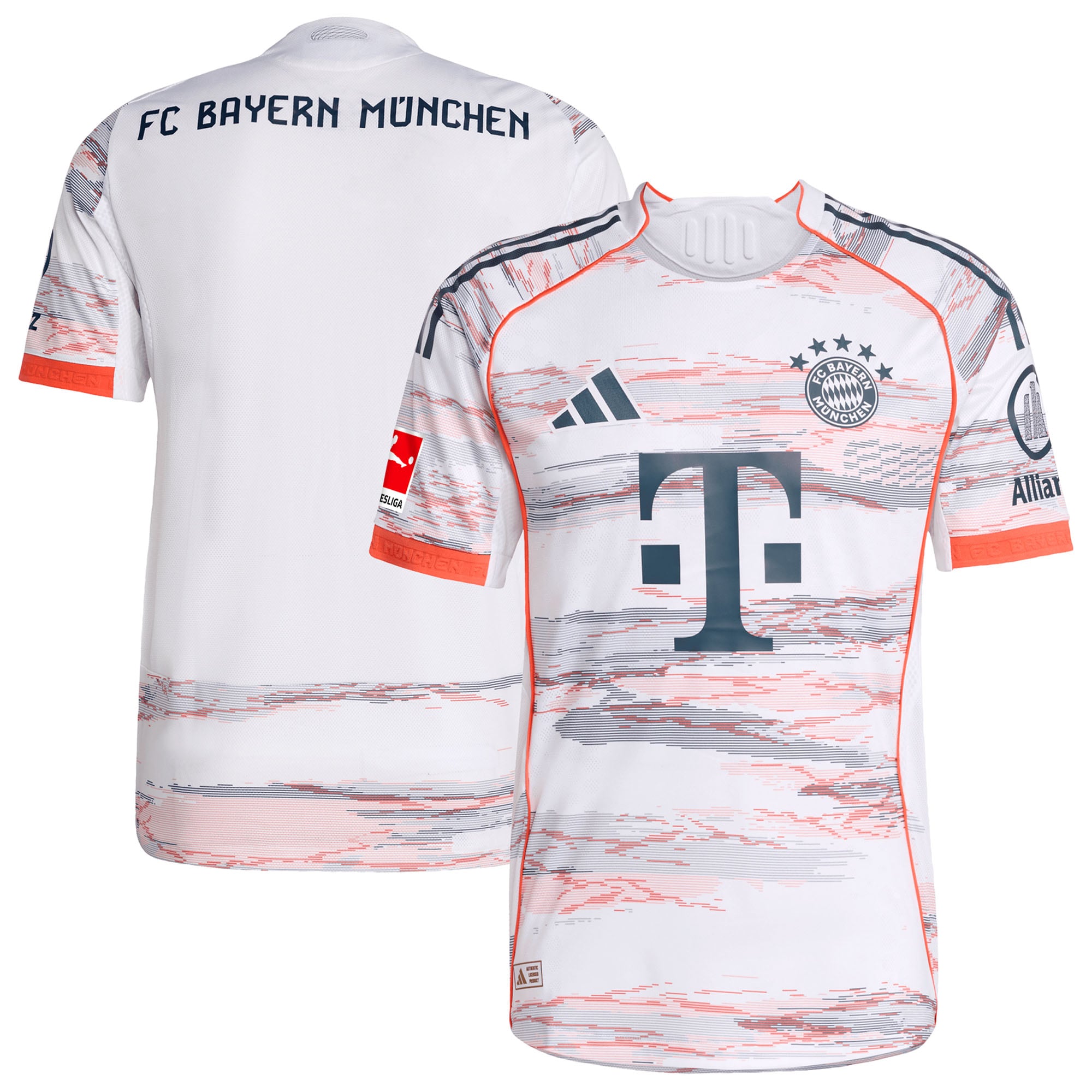 Bayern Munich adidas 2025/26 Home Authentic Jersey - Red/White