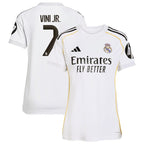Vini Jr. Los Merengues adidas Women's 2025/26 Home Replica Jersey - White/Blue