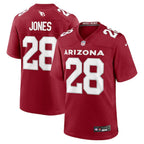 Elijah Jones Arizona Cardinals Nike Team Game Jersey -  Cardinal