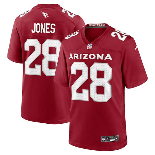 Elijah Jones Arizona Cardinals Nike Team Game Jersey -  Cardinal