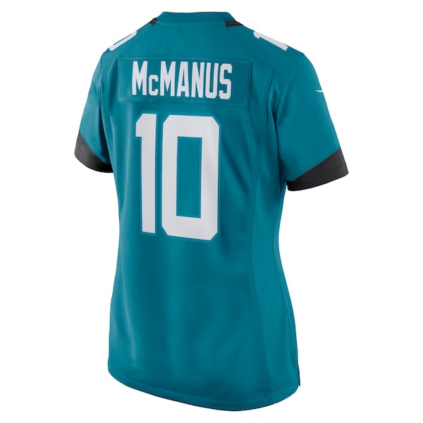 Brandon McManus Jacksonville Jaguars Nike Women's Team Game Jersey -  Teal