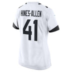 Josh Hines-Allen Jacksonville Jaguars Nike Women's Player Game Jersey - White