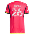 Tim Parker St. Louis City SC adidas 2024 The Spirit Kit Authentic Jersey - Red