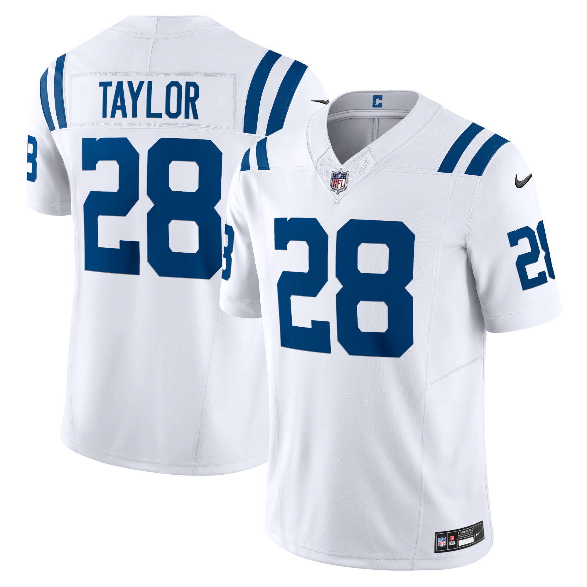 Jonathan Taylor Indianapolis Colts Nike Vapor F.U.S.E. Limited Jersey - Blue/Royal/White