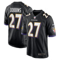 J.K. Dobbins Baltimore Ravens Nike Game Jersey - Black/Purple/White