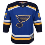 St. Louis Blues Youth Home Premier Custom Jersey - Blue