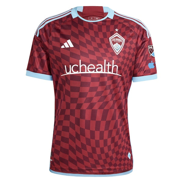 Djordje Mihailovic Colorado Rapids adidas 2024 One Flag Kit Authentic Player Jersey - Burgundy