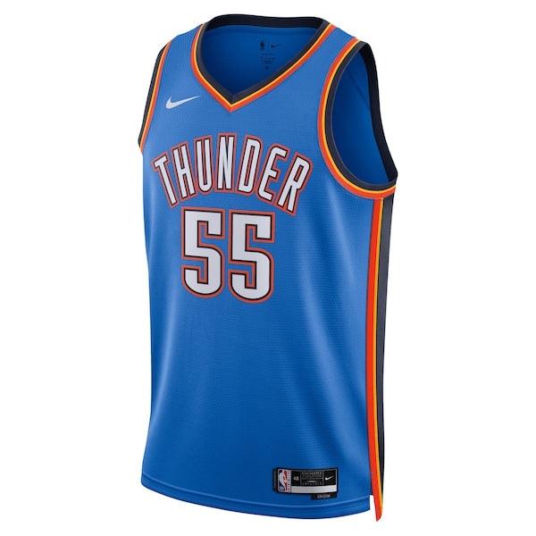 Isaiah Hartenstein Oklahoma City Thunder Nike Unisex 2025 NBA Finals Swingman Jersey - Icon Edition - Blue