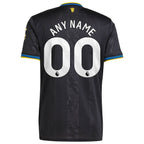 Manchester United adidas 2025/26 Third Replica Custom Jersey - Black/Red/White