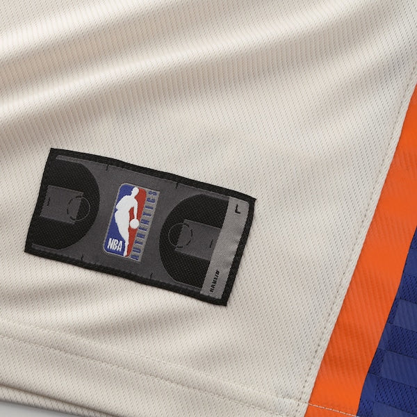 Jalen Brunson New York Knicks  Youth 2025/26 City Edition Fast Break Jersey - Cream