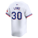 Nathaniel Lowe Texas Rangers Nike Home Limited Player Jersey - White