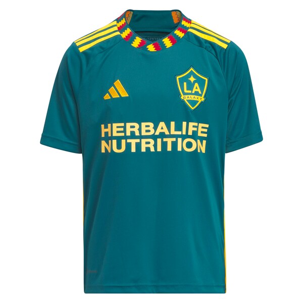 Marco Reus LA Galaxy adidas Youth 2024 LA Kit Replica Player Jersey - Green