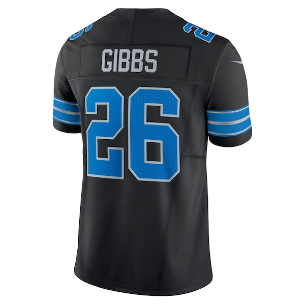 Jahmyr Gibbs Detroit Lions Nike 2nd Alternate Vapor F.U.S.E. Limited Jersey - Black