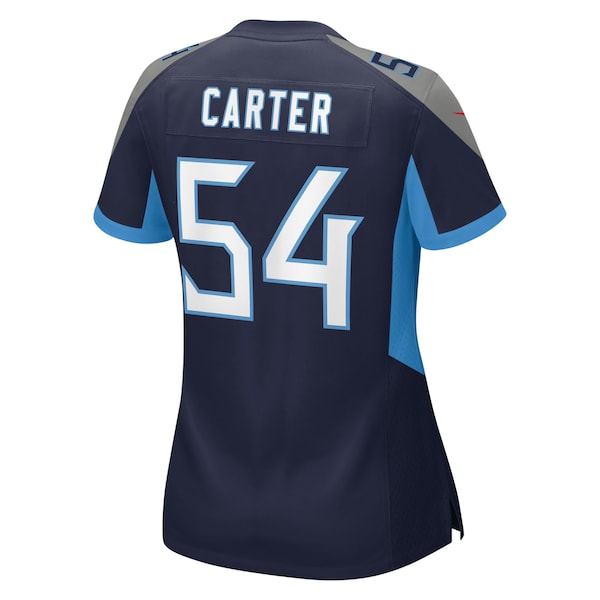 Lorenzo Carter Tennessee Titans Nike Women's Team Game Jersey -  Navy