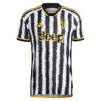 Juventus adidas 2023/24 Home Authentic Jersey - Black