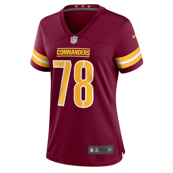 Cornelius Lucas Washington Commanders Nike Women's  Game Jersey -  Burgundy