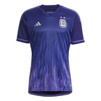 Custom Argentina National Team adidas 2022/23 Away Authentic Jersey - Navy