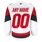 Carolina Hurricanes  Away Authentic Pro Custom Jersey - White/Black