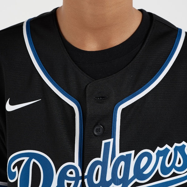Shohei Ohtani Los Angeles Dodgers Nike  Youth Lights Out Replica Player Jersey - Black