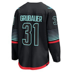 Philipp Grubauer Seattle Kraken  Alternate Breakaway Player Jersey - Black