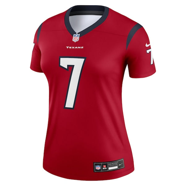 C.J. Stroud Houston Texans Nike Women's  Legend Jersey - Red/Navy