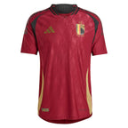 Belgium National Team adidas 2024 Home Authentic Jersey - Burgundy