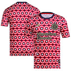 New York City FC adidas 2024 Americana x Captain America Pre-Match Top - Red