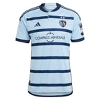 Johnny Russell Sporting Kansas City adidas 2024 Hoops 4.0 Authentic Player Jersey - Light Blue