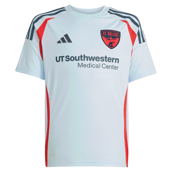 Sebastien Ibeagha FC Dallas adidas Youth 2025 The Inferno Kit Replica Player Jersey - Light Blue