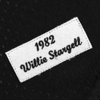 Willie Stargell Pittsburgh Pirates 1982 Authentic Cooperstown Collection Mesh Batting Practice Jersey - Black