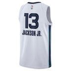 Jaren Jackson Jr. Memphis Grizzlies Nike Unisex Swingman Badge Player Jersey - Association Edition - White