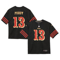 Brock Purdy San Francisco 49ers Nike Preschool 2025 Rivalries Collection Game Jersey - Black