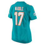 Jaylen Waddle Miami Dolphins Nike Women's Game Player Jersey - Aqua/White