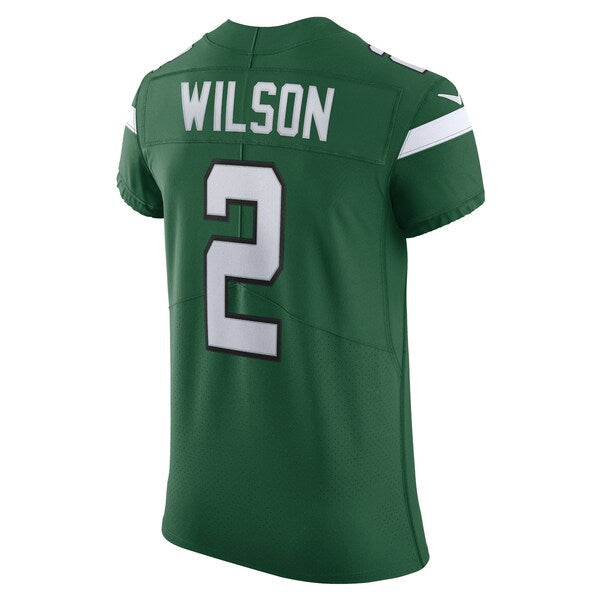 Zach Wilson New York Jets Nike Vapor Elite Jersey - Gotham Green/Black