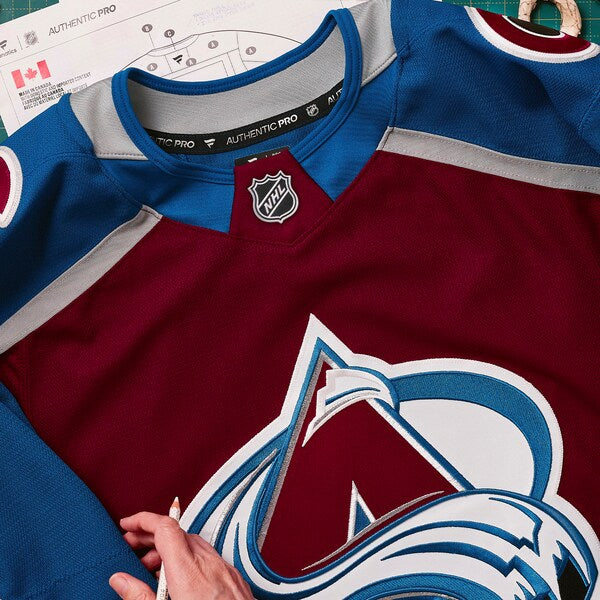 Colorado Avalanche  Home Authentic Pro Jersey - Burgundy