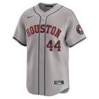 Yordan Alvarez Houston Astros Nike Road Limited Player Jersey - Gray
