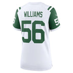 Quincy Williams New York Jets Nike Women's Classic Alternate Player Game Jersey - White