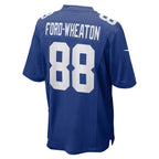 Bryce Ford-Wheaton New York Giants Nike Team Game Jersey -  Royal