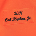 Cal Ripken Jr. Baltimore Orioles 2001 Cooperstown Collection Authentic Throwback Jersey - Orange