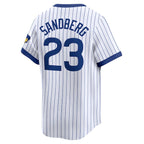 Ryne Sandberg Chicago Cubs Nike Throwback Cooperstown Limited Jersey - White