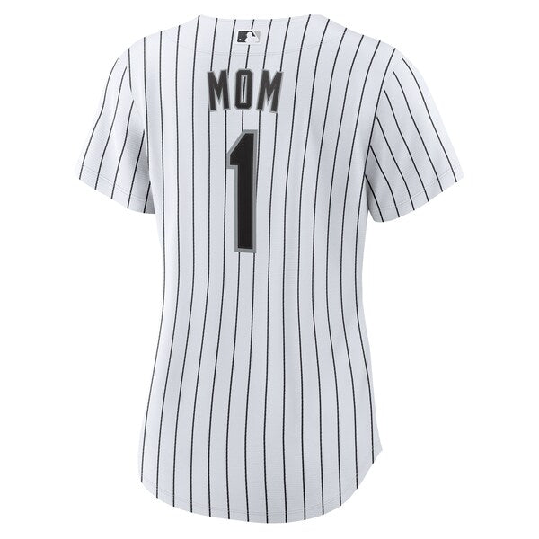 Chicago White Sox Nike Women's #1 Mom Home Replica Jersey - White
