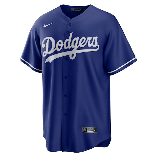 Los Angeles Dodgers Nike Big & Tall Alternate Replica Team Jersey - Royal