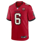 Baker Mayfield Tampa Bay Buccaneers Nike 50th Season Team Game Jersey - Red/Creamsicle