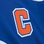 Wayne Gretzky Edmonton Oilers Big & Tall 1986 Captain Patch Blue Line Player Jersey - Royal