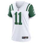 Jermaine Johnson II New York Jets Nike Women's Classic Alternate Player Game Jersey - White