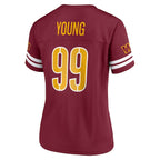Women's Chase Young Burgundy Washington Commanders Game Time Player Jersey
